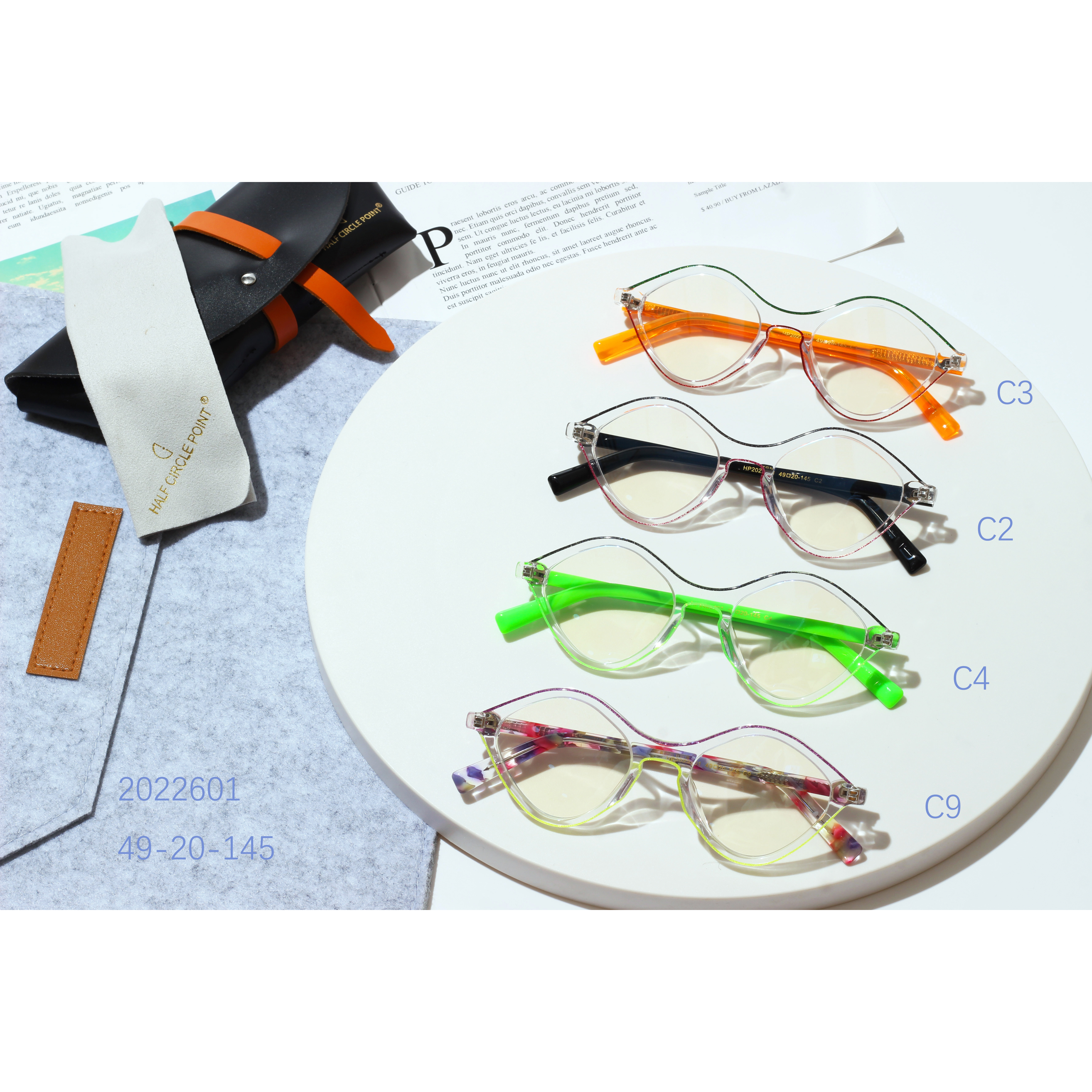 2022 Optical Prescription ඇස් කණ්නාඩි Myopia Eyewear