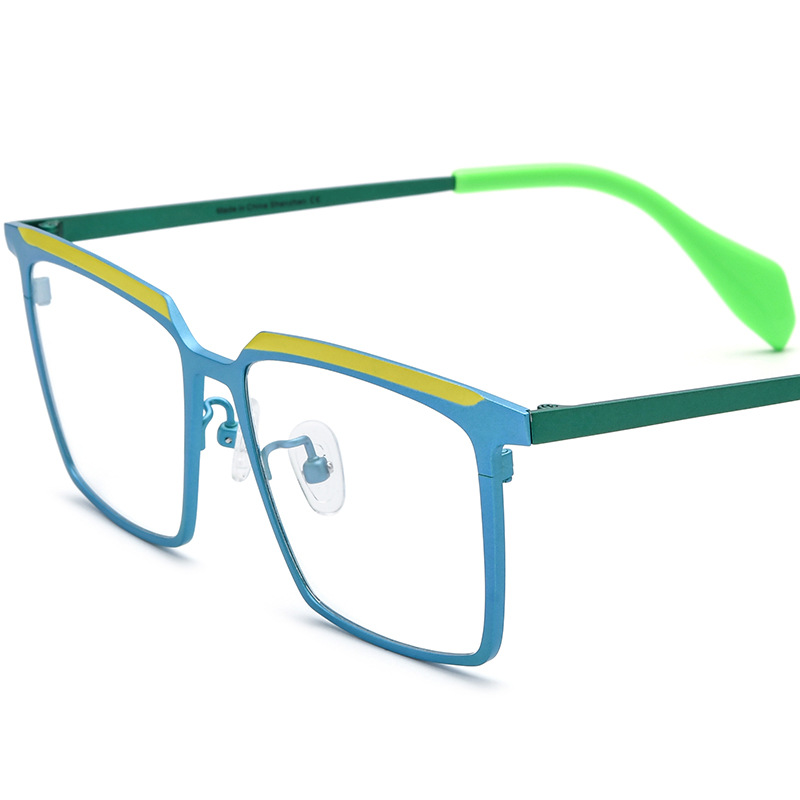 2025 hot zeelool multicolor polygon optical frames