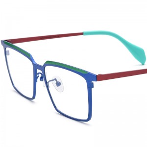 2025 hot zeelool multicolor polygon optical frames