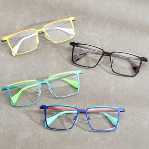 2025 hot zeelool multicolor polygon optical frames