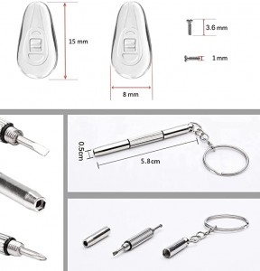 bl-ingrossa Eyeglass Imnieħer Pads