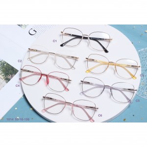 Designer Brand Metal Wholesale Eyeglasses River Optical Frame