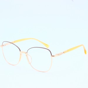 Designer Brand Metal Wholesale Eyeglasses River Optical Frame