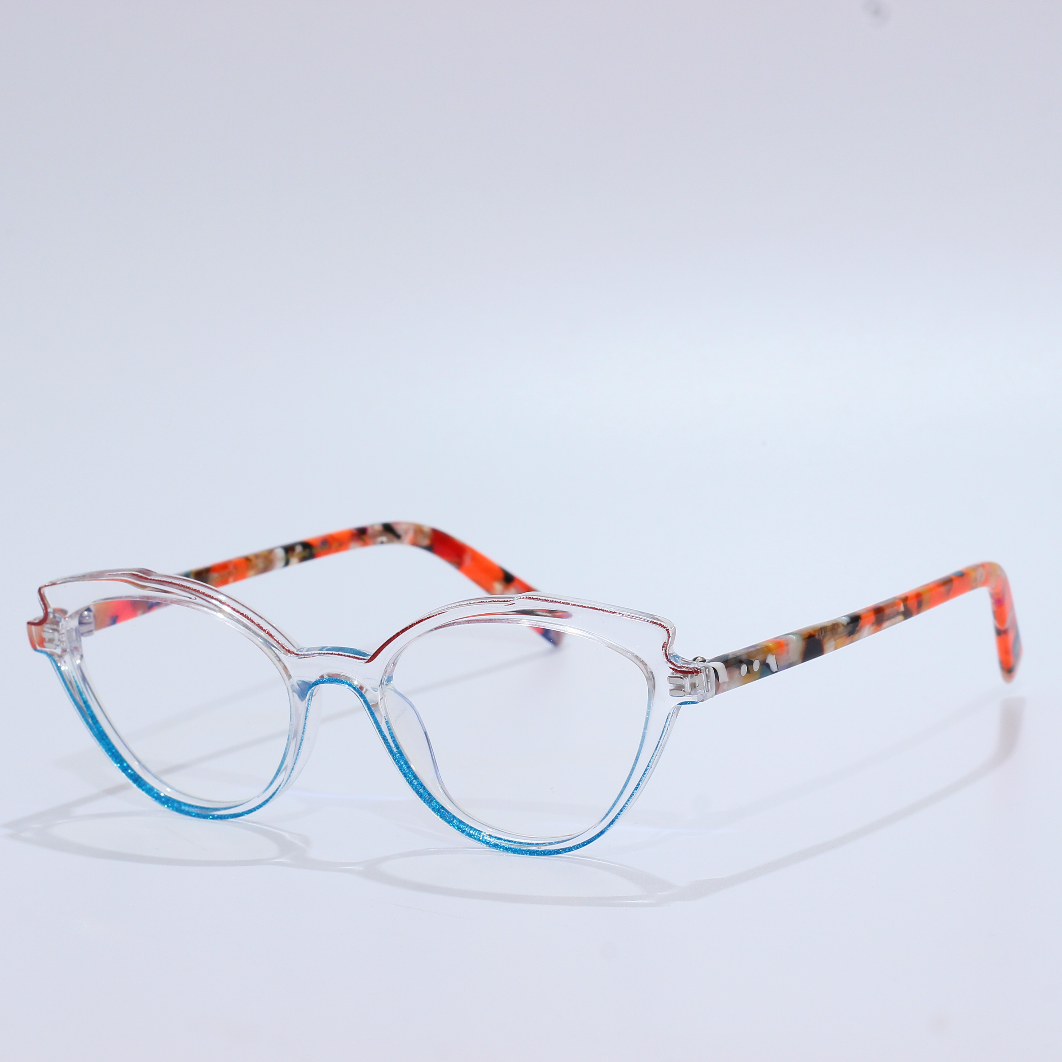 Elegant Crystal ကွန်ပျူတာမျက်မှန် Optical Frame