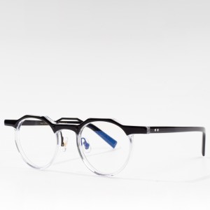 New design fashion acetate anti blue light