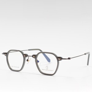 Retro Acetate Eyewear Frames Pure