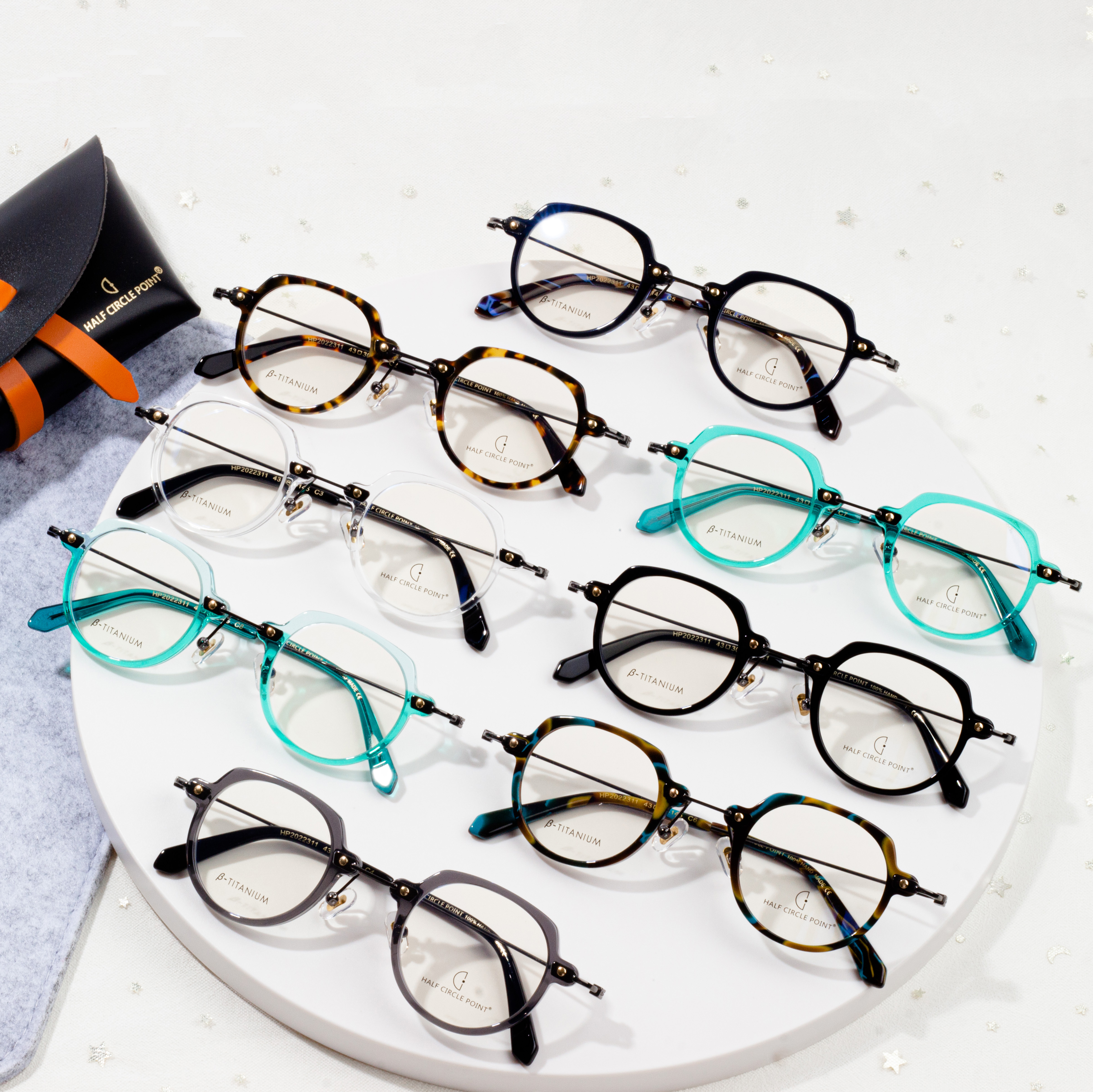 Full rim small size unisex eyeglasses frames