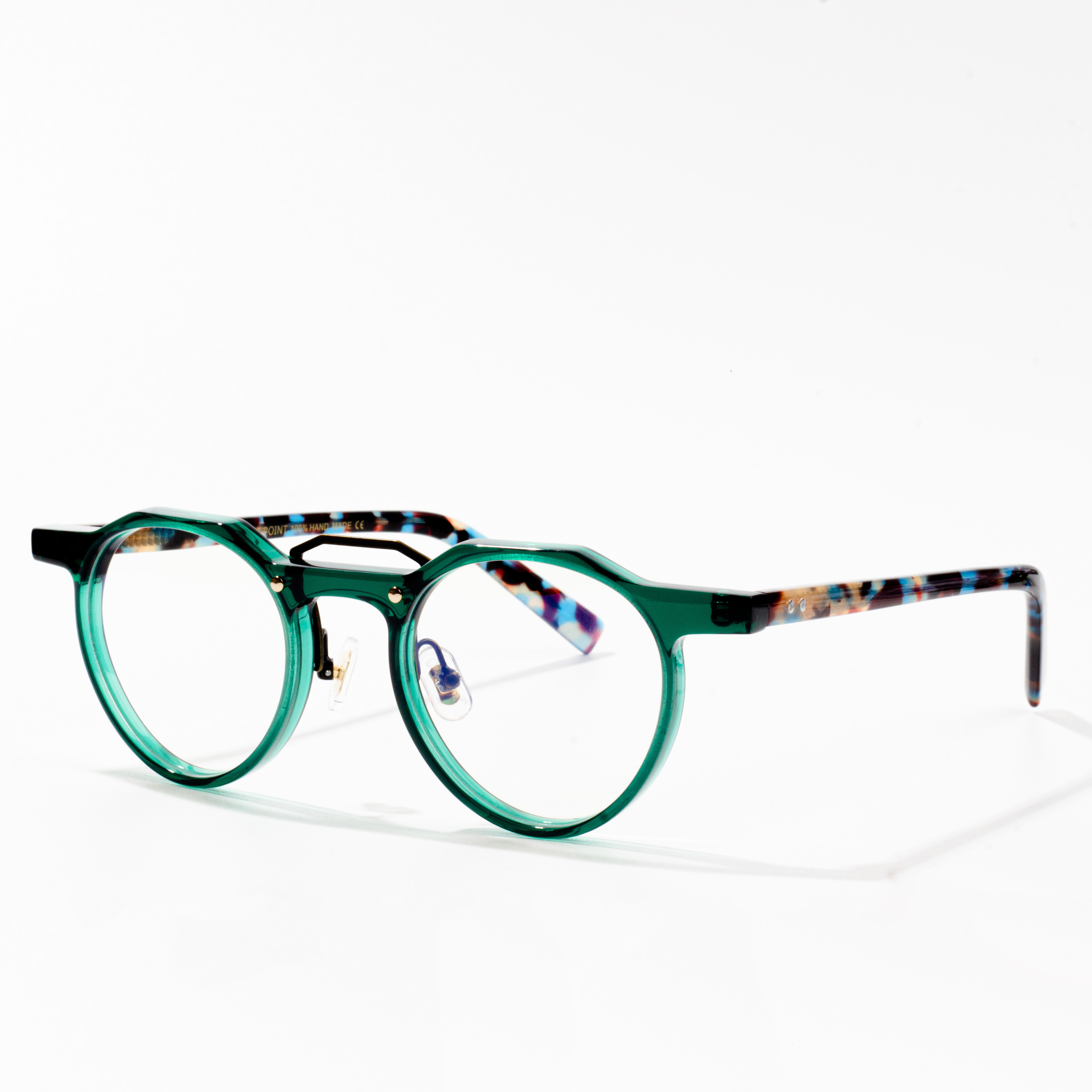 Umklami wemfashini we-unisex acetate optical ozimele