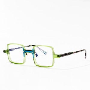 New original Square acetate optical glasses frames