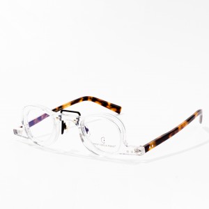 Acetate Unisex Handmade Square Eyeglasses