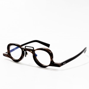 Acetate Unisex Handmade Square Eyeglasses