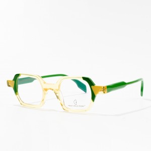 New trendy fashion round acetate eyewear