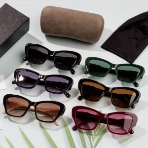 Wholesale Leather Sunglass Cases –  UV 400 Protection Lady Sunglasses Promotion – HJ EYEWEAR