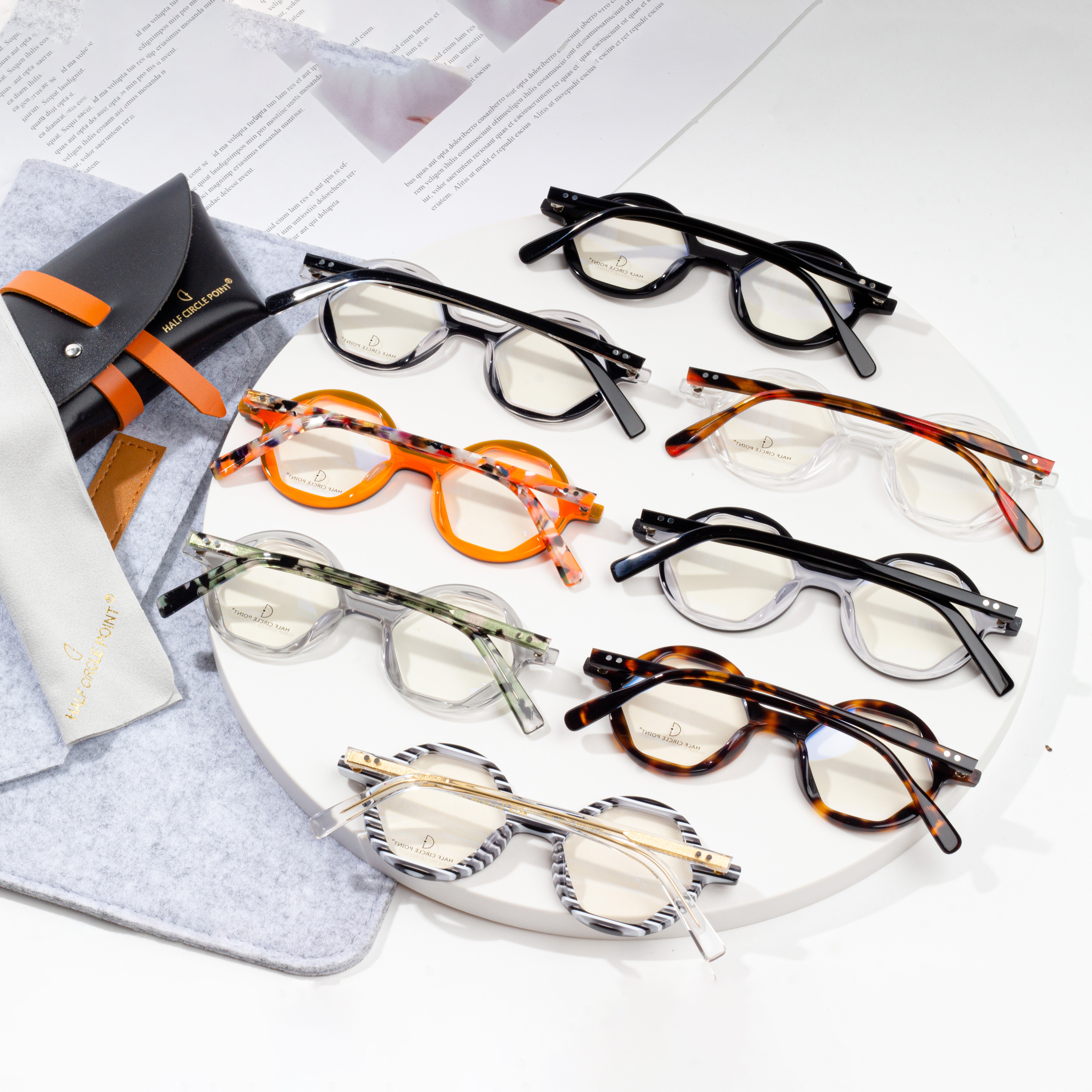 NEW fashion unique acetate optical frames