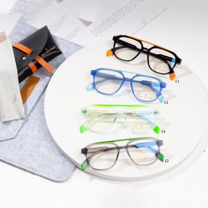 Acetate optical Frame Blue Light Clausus Eyeglasses