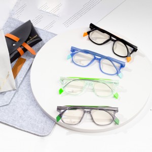 Acetate Optical Frame Blue Light Blocking Eyeglasses