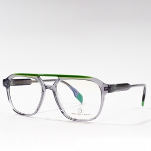 Acetate Optical Frame Blue Light Blocking Eyeglasses