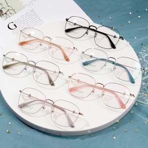 Fframiau Titaniwm Ffasiwn Eyeglasses Fframiau Optegol