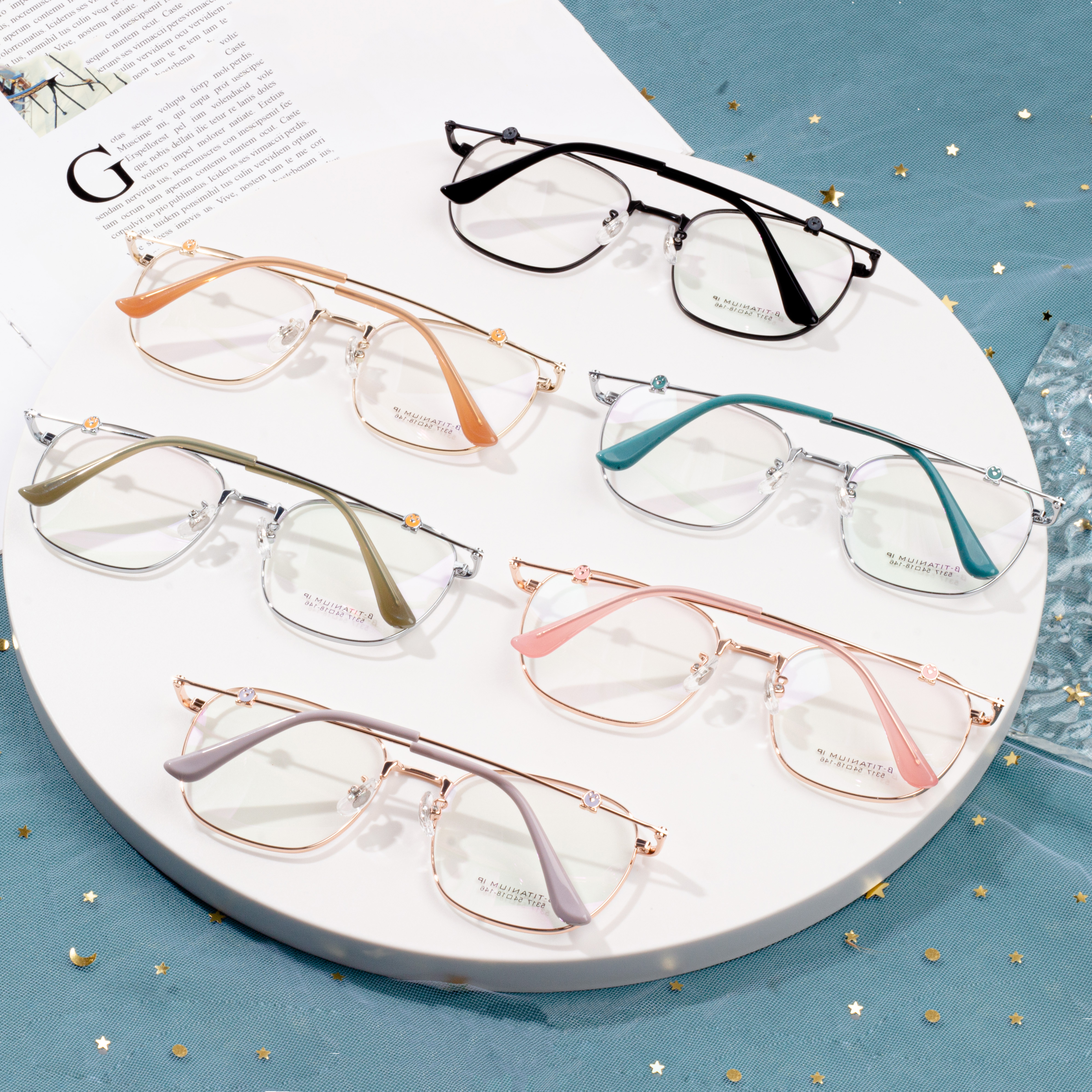 Fashion Titanium Frames Solomaso Optical Frames