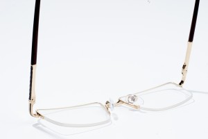 trendy men metal diamond fashion eyeglass