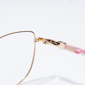 newest mental female eyeglasses