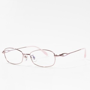 Frámaí eyeglass tíotáiniam imeall beag