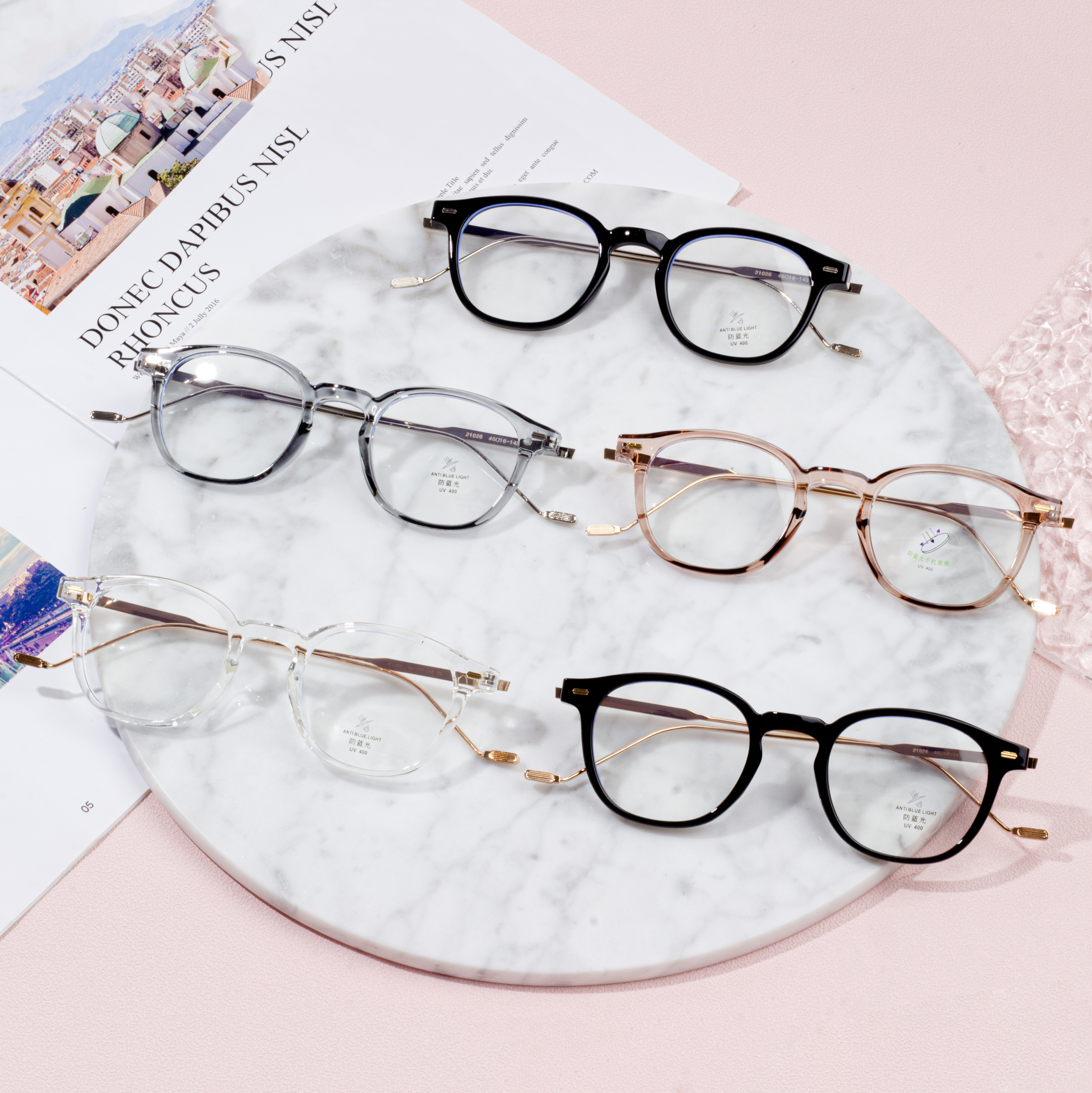 Monture Optique Monture De Lunettes Ronde Tendance