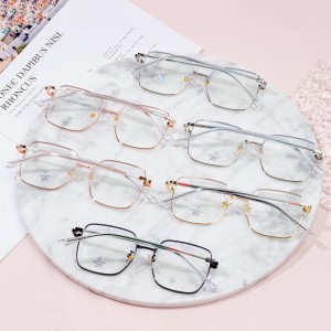 okulary w stylu retro, metalowe okulary