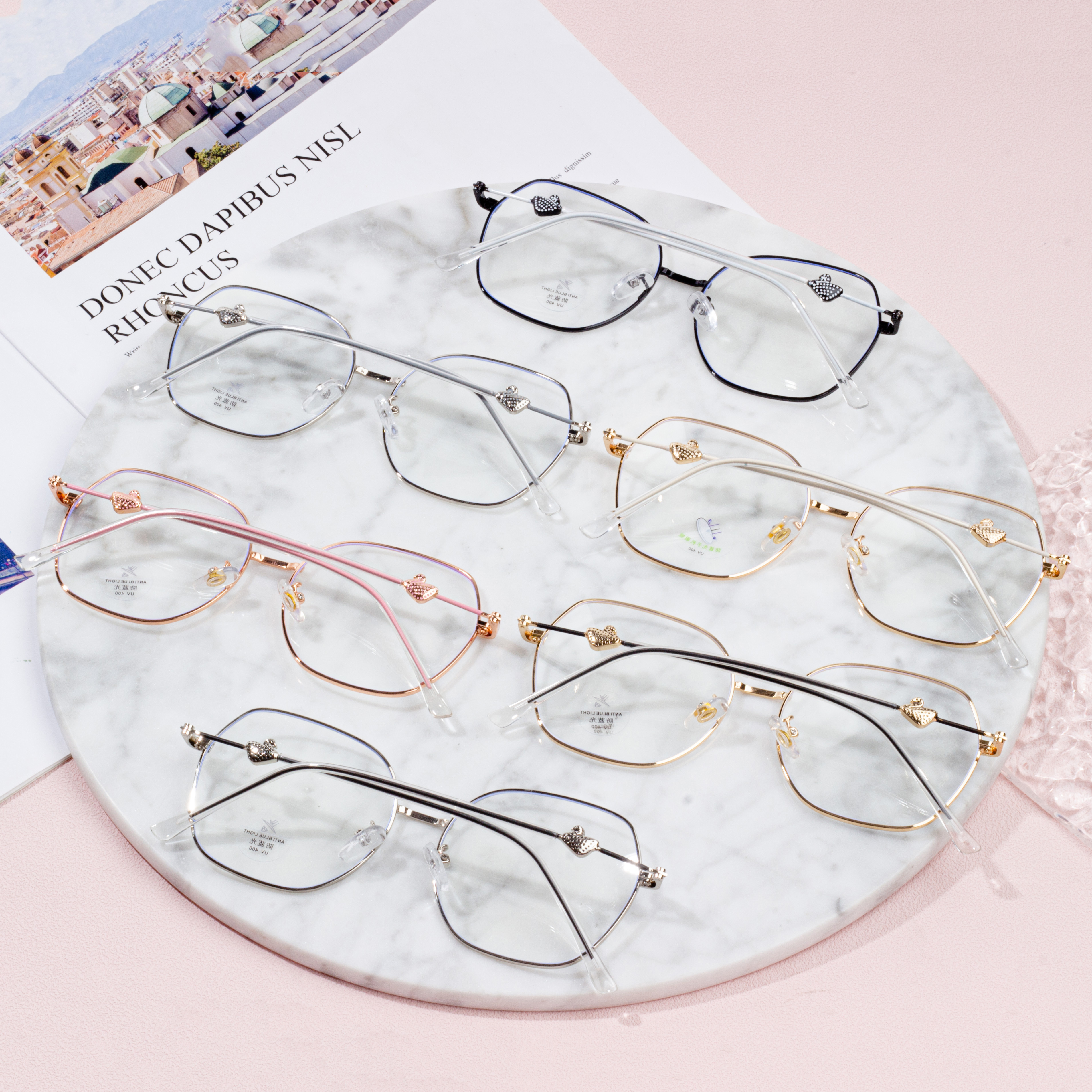 Hot sale fashion Women Metal Optical Frames