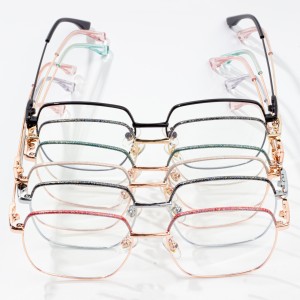 Designer Women eyeglass Metal frame