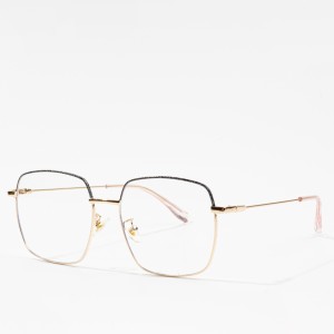 Designer Women eyeglass Metal frame