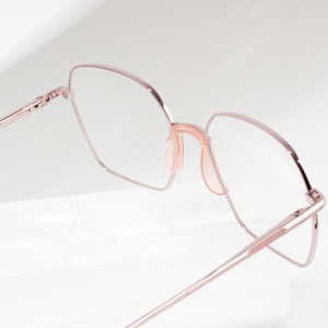 Fashion Glasses Women Optical Metal Frames Eyeglasses Wholesale