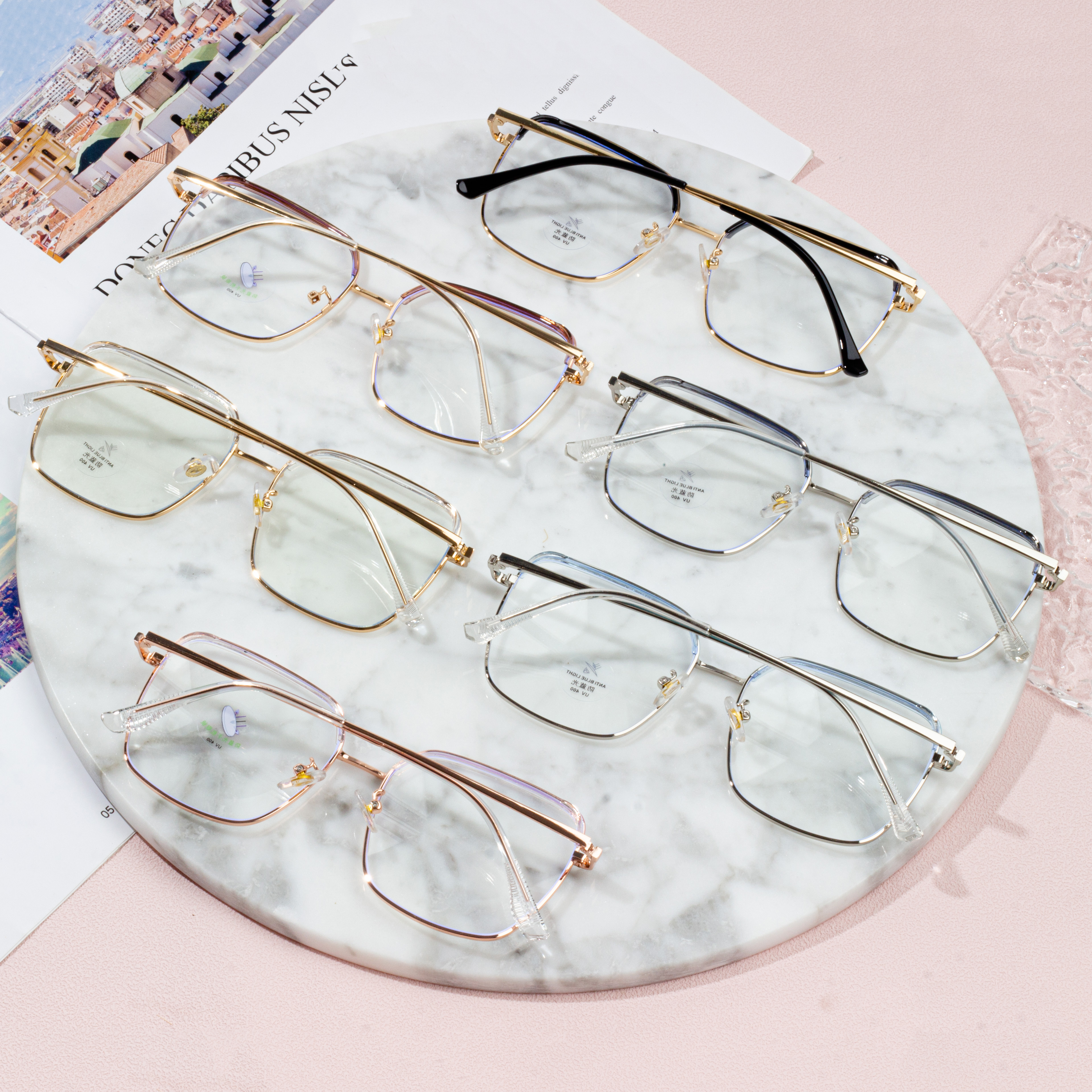 2022 Fashion Glasses Frame Women wholesale Eyeglasses