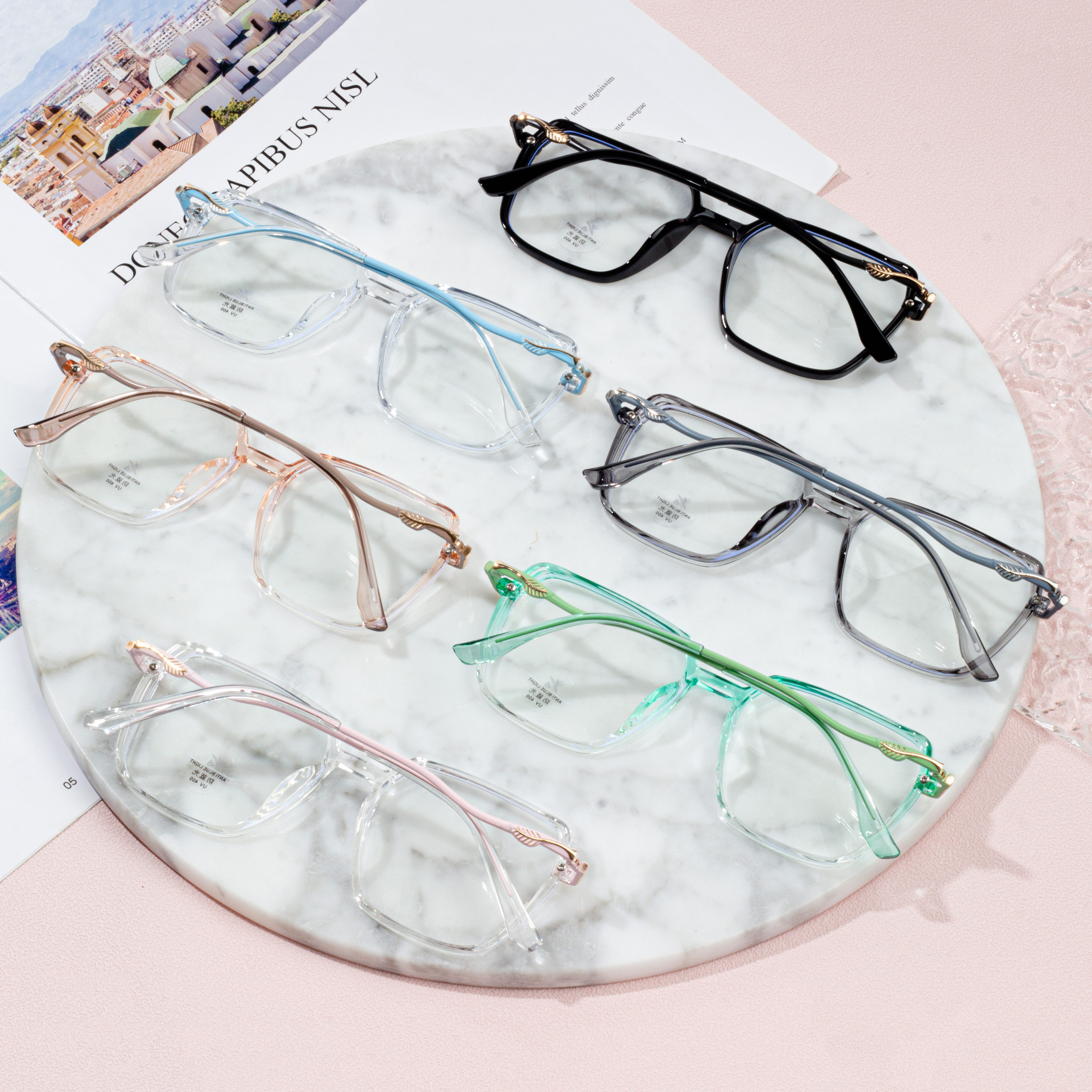 Fashion Women Spectacles Super Light Frame