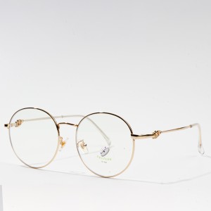 Classic Round Metal Glasses Frame Circle Eyeglasses