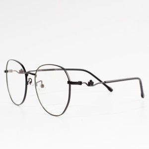 round optical spectacle metal glasses frames