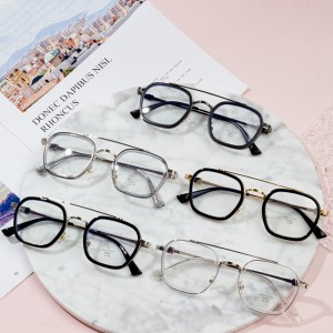 New Fashion Men Metal & TR Full Rim Eyeglasses