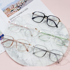 Fashion Wanita anti blue-ray kacamata optik Frames