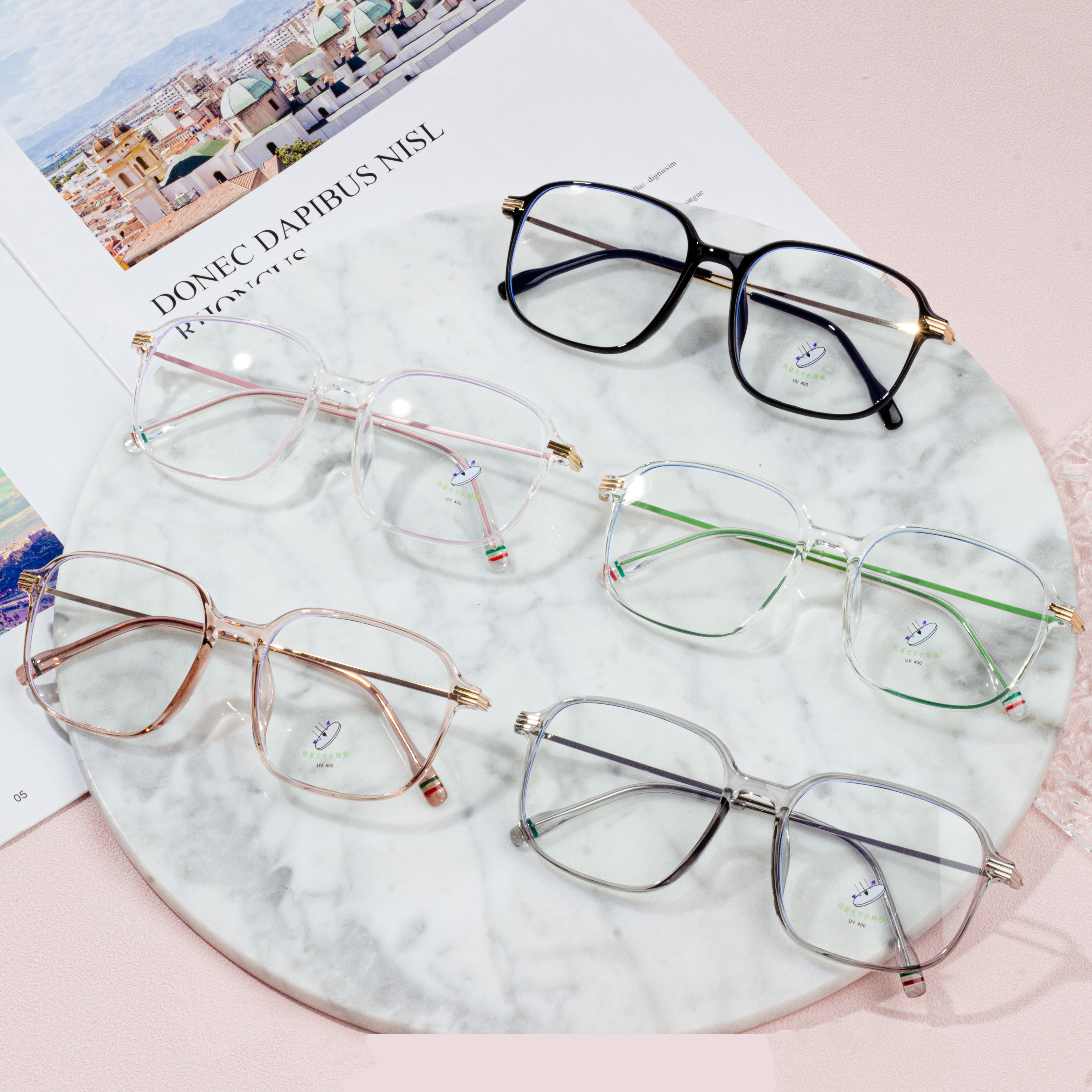 Fashion Women anti blue-ray eyeglass optical Frames