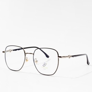 retro metal eyeglasses frame eyewear