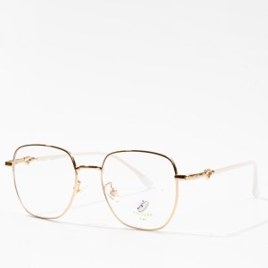 retro metal eyeglasses frame eyewear