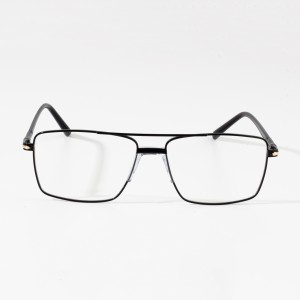 Moud Benotzerdefinéiert Logo Eyewear Optical Frames Männer Square Brëll Frames