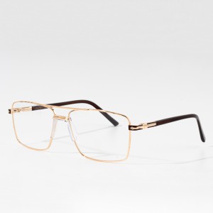 Moud Benotzerdefinéiert Logo Eyewear Optical Frames Männer Square Brëll Frames