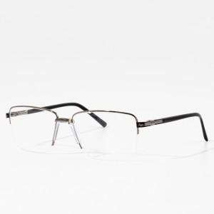 Cheap assorted Eyeglasses frames metal stock ready for men