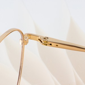 Fashion female luxury metal optical frames