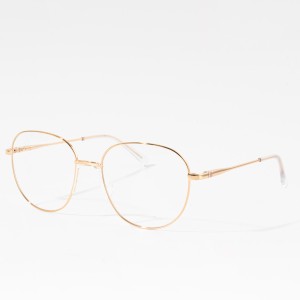 Fashion female luxury metal optical frames