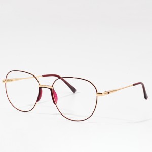 Fashion female luxury metal optical frames