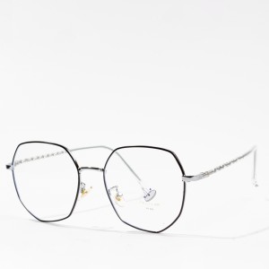 metal retro eyewear optical glasses for women