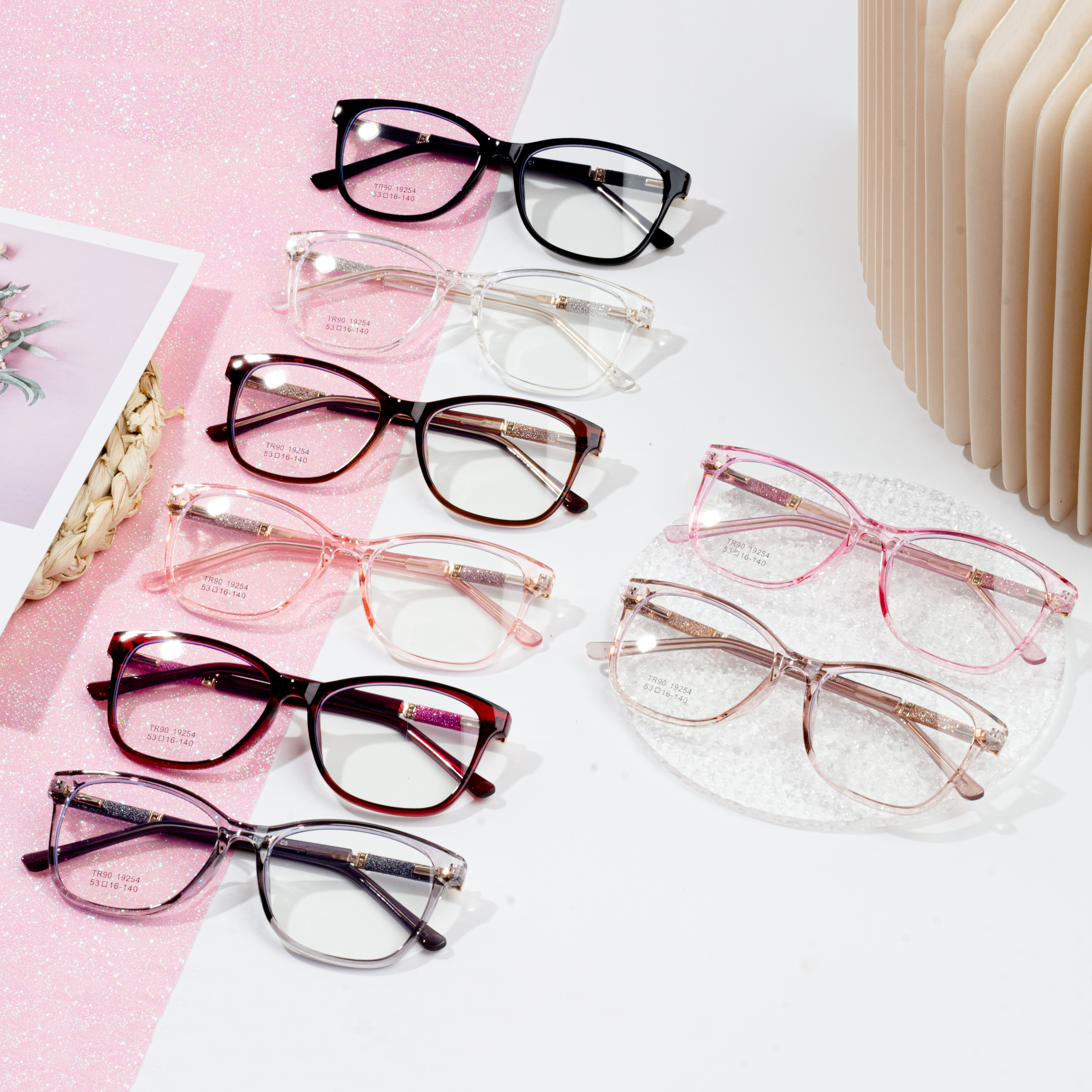 Rectangle Eyeglasses TR Vogue Eyeglasses Vogue