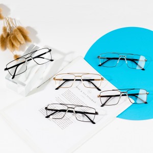 Factory direct selling men’s metal eyeglasses with high quality